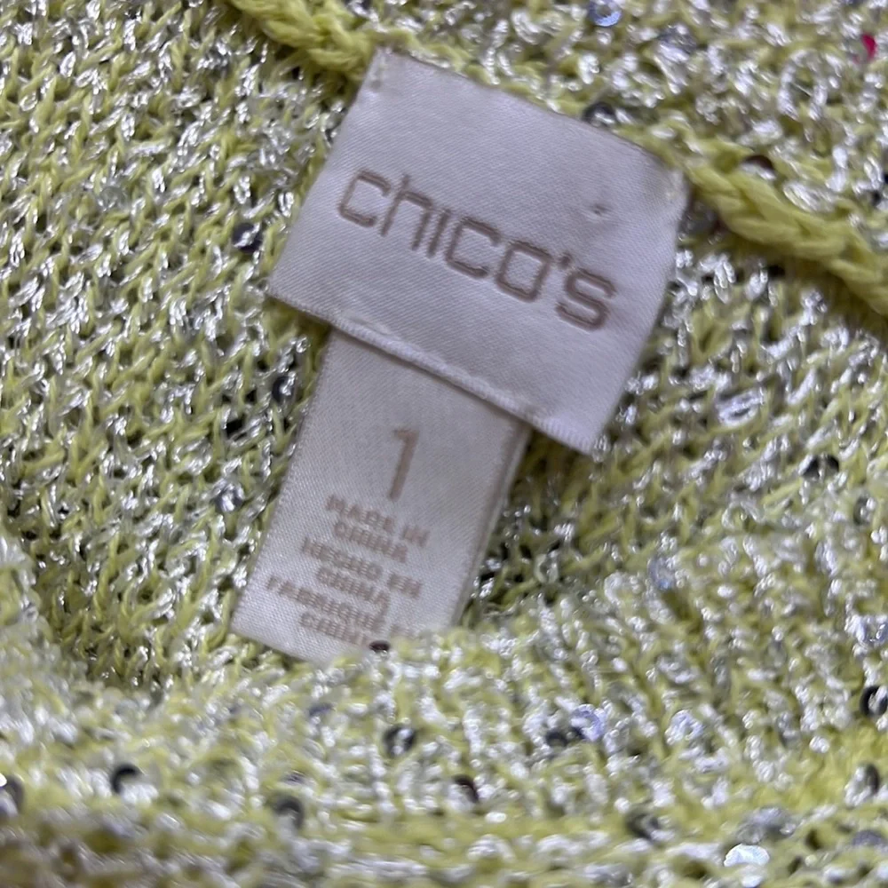 Sweater - Chicos - EUC - size 1 is like a Med 8